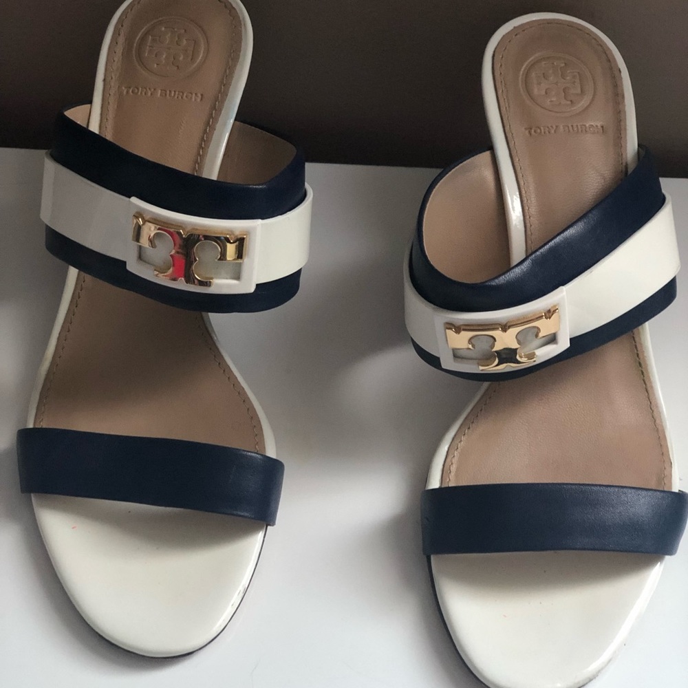 COPY - Tory Burch Gigi 65mm Sandals—“Navy Sea”